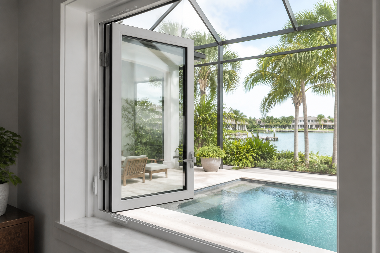 Casement Windows in Oakland Park, FL | TruePane Windows & Doors - detail 1