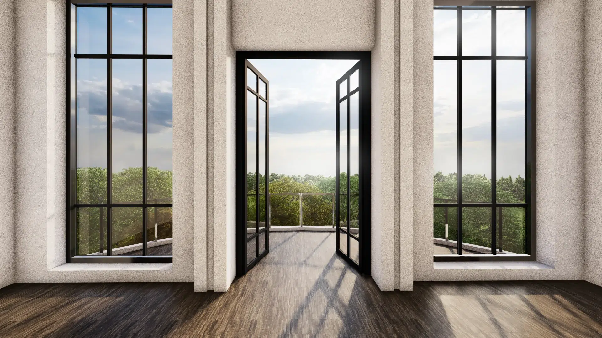 VLX 100 Double Swing / French Door in Oakland Park, FL | TruePane Windows & Doors - detail 1