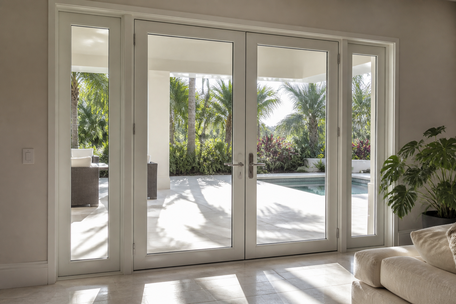 French & Double Doors in Oakland Park, FL | TruePane Windows & Doors - detail 1